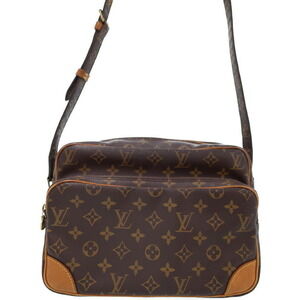 Louis Vuitton Monogram Leather Brown Nile Shoulder Bag